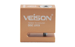 Замок на диск мотоцикла из нержавеющей стали Veison DX-4 Bronze