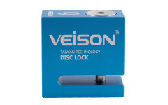 Замок на диск мотоцикла из нержавеющей стали Veison DX-4 Blue