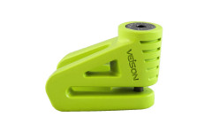 Замок на диск мотоцикла из нержавеющей стали Veison DX-7 Green