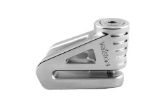 Замок на диск мотоцикла из нержавеющей стали Veison DX-7 Silver