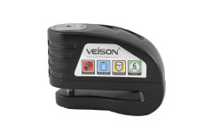 Замок на диск мотоцикла с сигнализацией Veison DX-18 Black